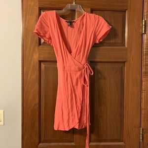 Wrap mini dress